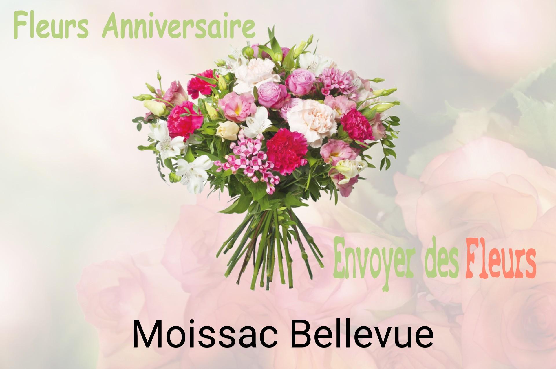 Bouquet de fleurs d’anniversaire livré à Moissac-Bellevue